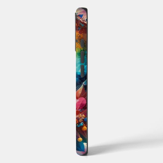 誕生日お洒落用HBD Case-Mate iPhoneケース (裏面 / 左)