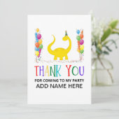 誕生日お礼カード サンキューカード (スタンド正面)