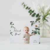 誕生日お礼フォトポストカード ポストカード (スタンド正面)