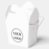 誕生日お礼ボックス ロゴを追加 水彩 フェイバーボックス (オープン)