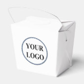 誕生日お礼ボックス ロゴを追加 水彩 フェイバーボックス (裏面サイド)