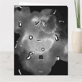 誕生日お祝いカード カード (裏面)