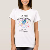 誕生日お祝いクルーズ旅行 Tシャツ (正面)
