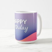 誕生日お祝いデザイン コーヒーマグカップ (正面右)