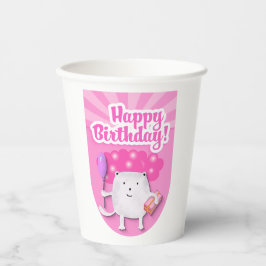 誕生日お祝いデザイン 紙コップ