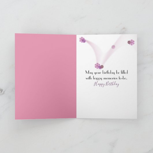 誕生日かかし椅子 カード (内部)