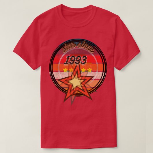 誕生日から Tシャツ (デザイン正面)