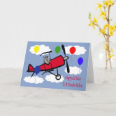 誕生日からSONへのグリーティングカード カード (黄色い花)