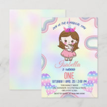 誕生日かわいいレインボーユニコーンパーティーfor Girls