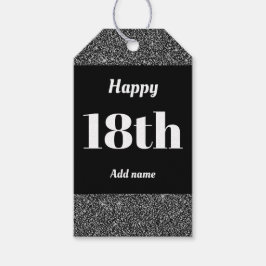 誕生日かわいらしパーソナライズされたプレゼントラベル18日 ギフトタグ