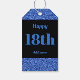 誕生日かわいらしパーソナライズされたプレゼントラベル18日 ギフトタグ