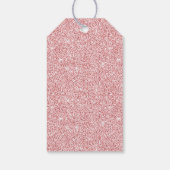 誕生日かわいらしパーソナライズされたプレゼントラベル18日 ギフトタグ (裏面)