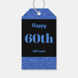 誕生日かわいらしパーソナライズされたプレゼントラベル60日 ギフトタグ