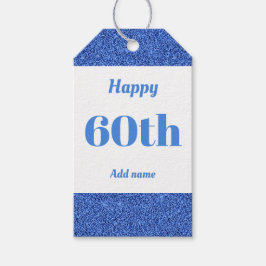 誕生日かわいらしパーソナライズされたプレゼントラベル60日 ギフトタグ