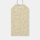 誕生日かわいらしパーソナライズされたプレゼントラベル90日 ギフトタグ (裏面)