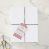 誕生日かわいらしパーソナライズされたプレゼントラベル90日 ギフトタグ (より糸付き)