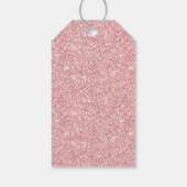 誕生日かわいらしパーソナライズされたプレゼントラベル90日 ギフトタグ (裏面)