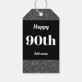 誕生日かわいらしパーソナライズされたプレゼントラベル90日 ギフトタグ