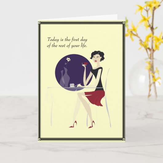 誕生日か友情 カード (黄色い花)