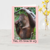 誕生日が年を取る カード (黄色い花)