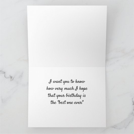 **誕生日が最高のPUPと言う** カード (内部)