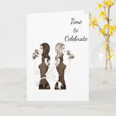 誕生日が私の友人に望最高のんでいる***** カード (黄色い花)