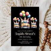 誕生日が車輪を振る 招待状