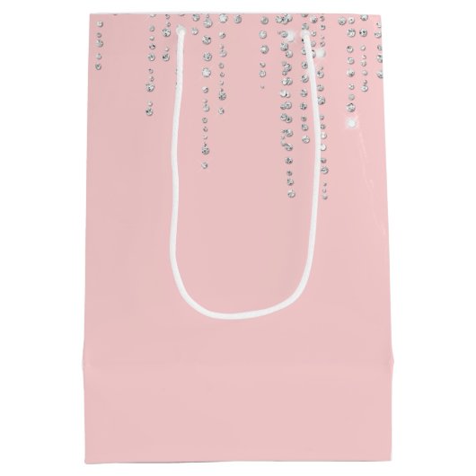 誕生日きらきら光るまつげ ミディアムペーパーバッグ (裏面)