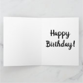 誕生日このパーティーをビッグ・カードに入れよう カード (内部)