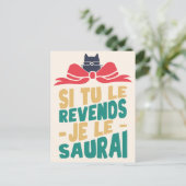 誕生日だから知らせるよ - 誕生日版 ポストカード (スタンド正面)