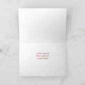 誕生日とワインとキャンドルのバラ シーズンカード (内部)