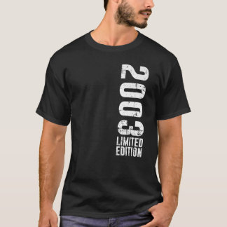 誕生日とヴィンテージ2003 Tシャツ