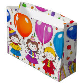 誕生日と友だち ラージペーパーバッグ (裏面アングル)