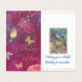 誕生日と花の願い蝶 (内部フラット)