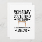 誕生日にあなたがこのカードを発見する日 シーズンカード (正面/裏面)