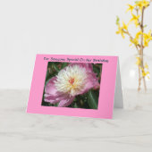 誕生日に特別に カード (黄色い花)