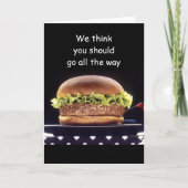 誕生日に行く カード (正面)