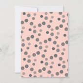 誕生日に30人ミニマルモダン話 招待状 (裏面)