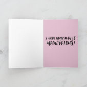 誕生日ねこシャム猫ペルシャ猫グリーティングカード カード (内部)