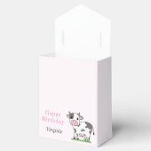 誕生日のおすすめボックスかわいい牛 フェイバーボックス (オープン)