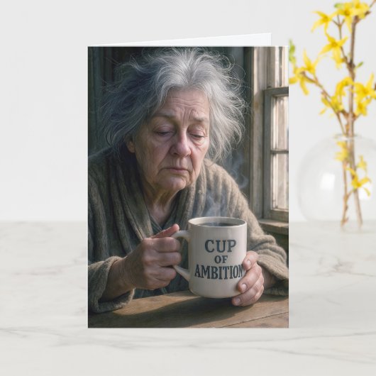 誕生日のおばあちゃん カード (黄色い花)