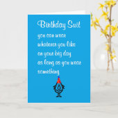 誕生日のおもしろいハッピーバースデー カード (黄色い花)