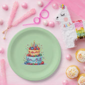 誕生日のお守り ペーパープレート (パーティー)