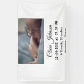 誕生日のお知らせ写真の日付の場所のデータを追加 横断幕 (縦)