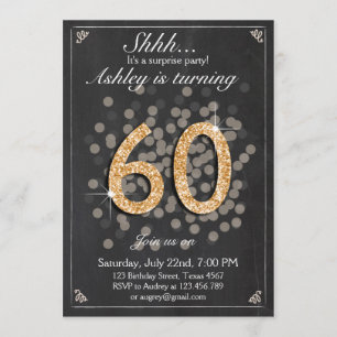 誕生日のお祝いのチャルクボー素朴ド 招待状