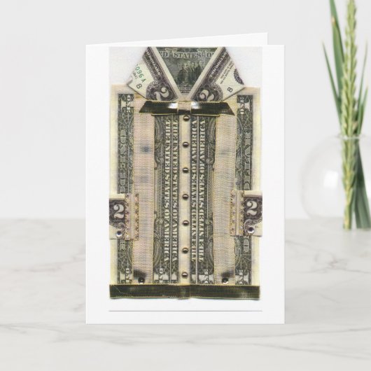 誕生日のお金カード カード (正面)