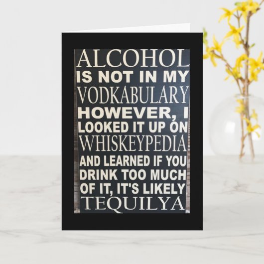 誕生日のお願い カード (黄色い花)