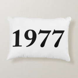 誕生日のための1977年、記念日、お祝い アクセントクッション