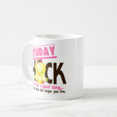 誕生日のひよこ4 コーヒーマグカップ (正面左)