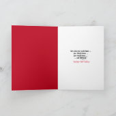 誕生日のアイスクリームのドラムスティックをガラスに入れる カード (内部)